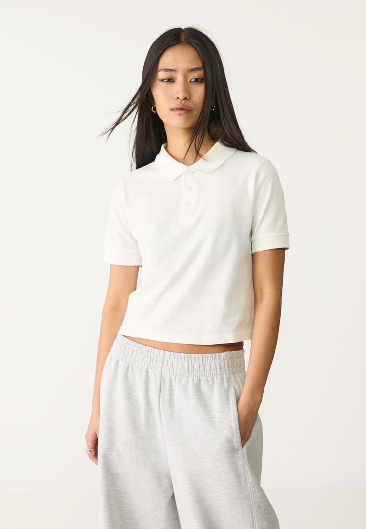 camiseta polo manga corta