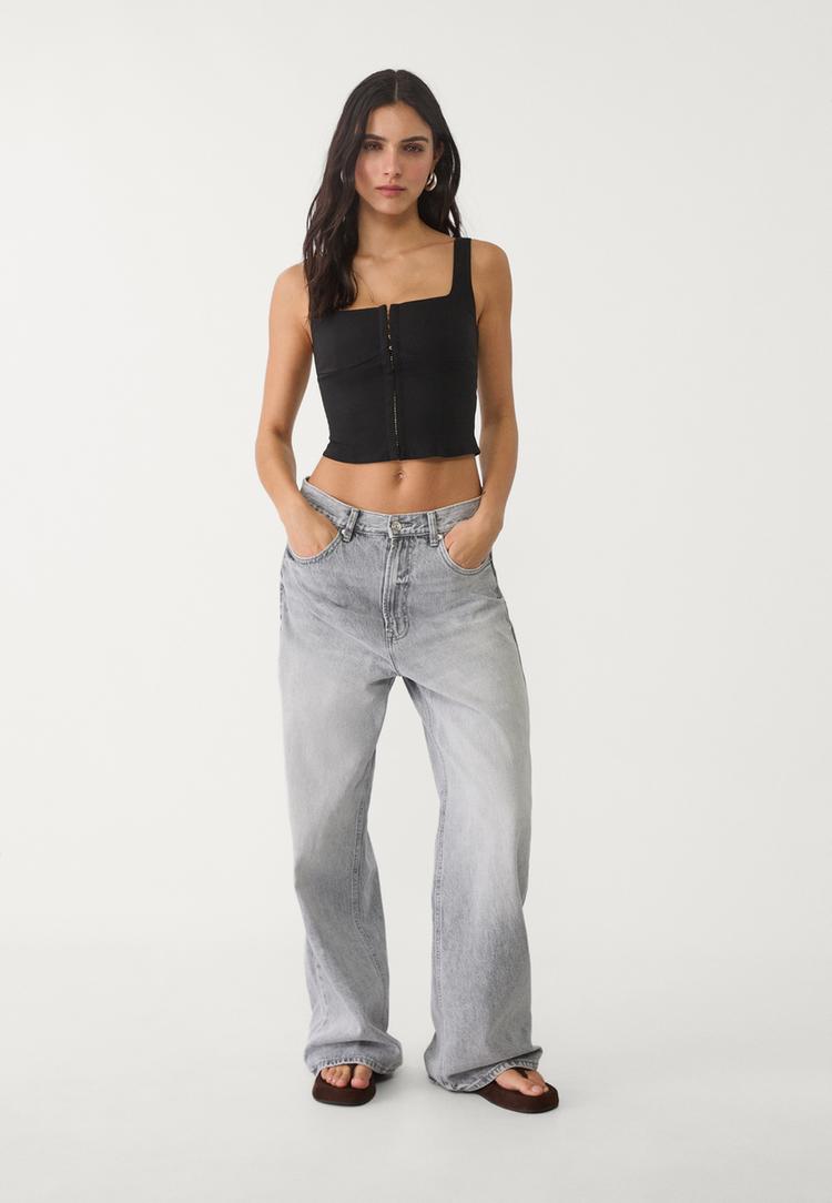 top corset tirantes