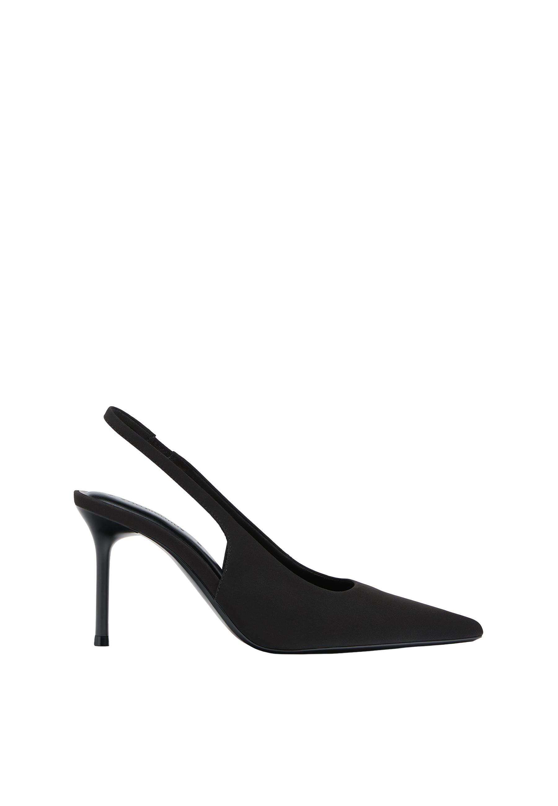 Basic slingback heels — BLACK