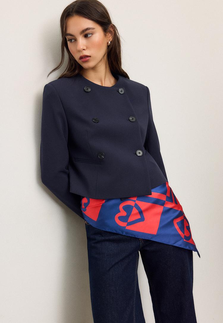 Stradivarius Μαντήλι Love Κόκκινο Os