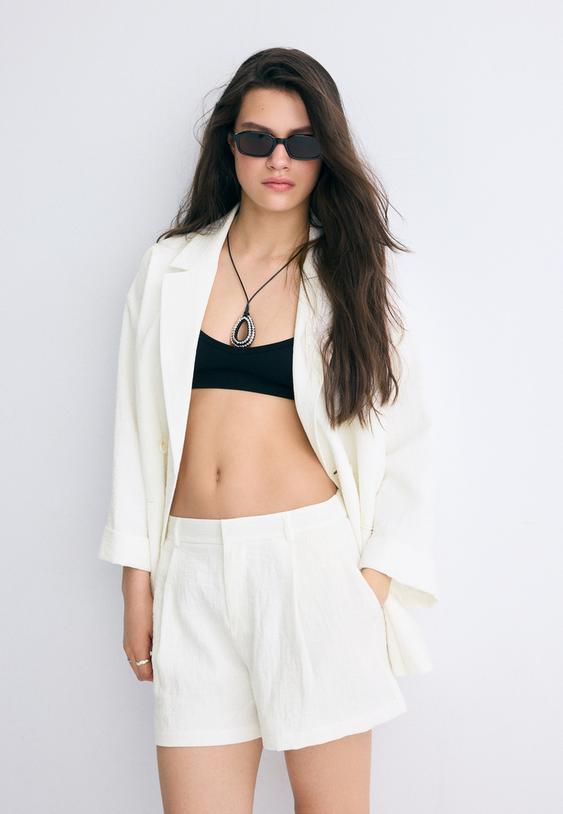 shorts rustico de vestir