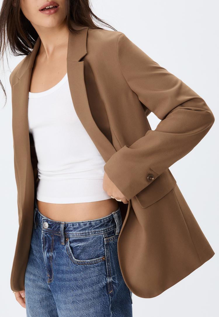regular fit blazer
