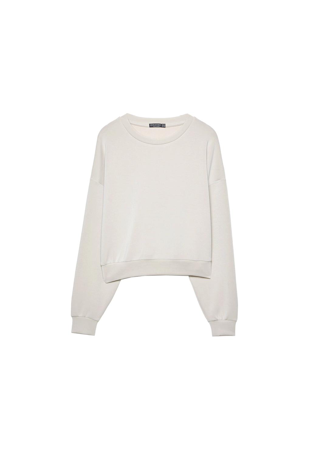 Sweat-shirt modal toucher doux