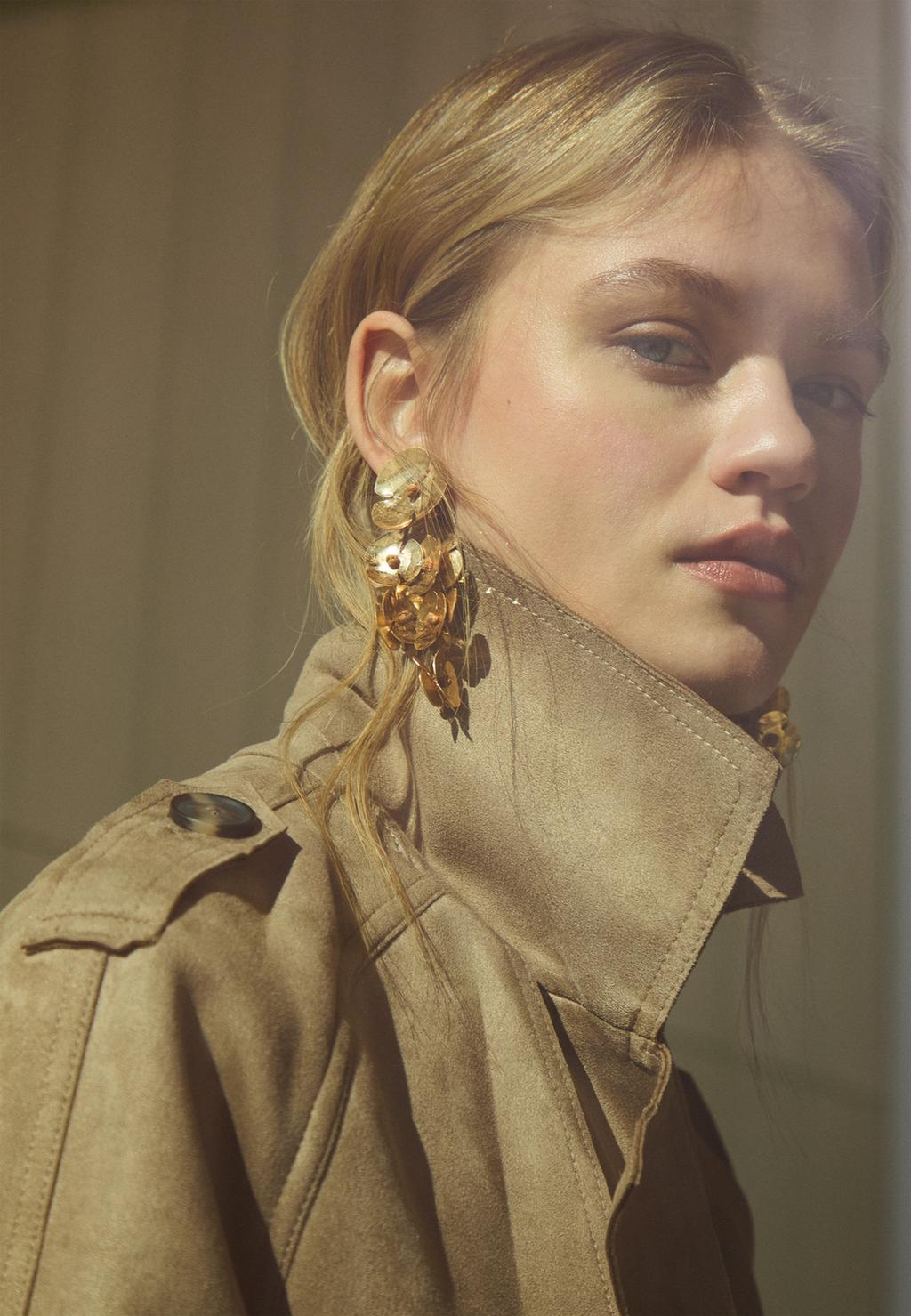 Boucles d’oreilles cascade fleurs