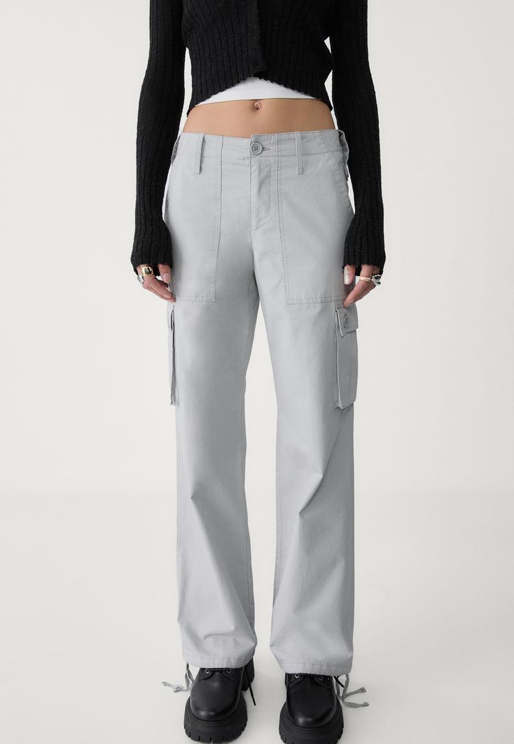 pantalon cargo straight