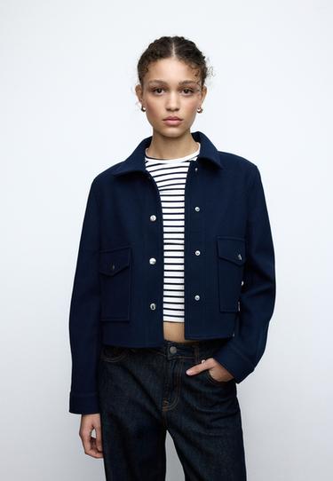 Kısa yumuşak ceket - Görsel 7