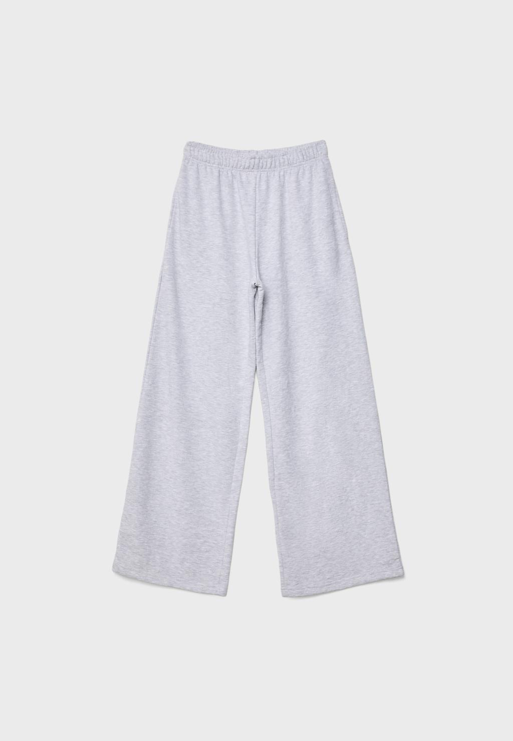 Spodnie jogger z szerokimi nogawkami