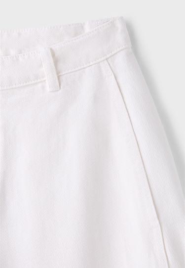 100% cotton barrel trousers — Vanilla 9