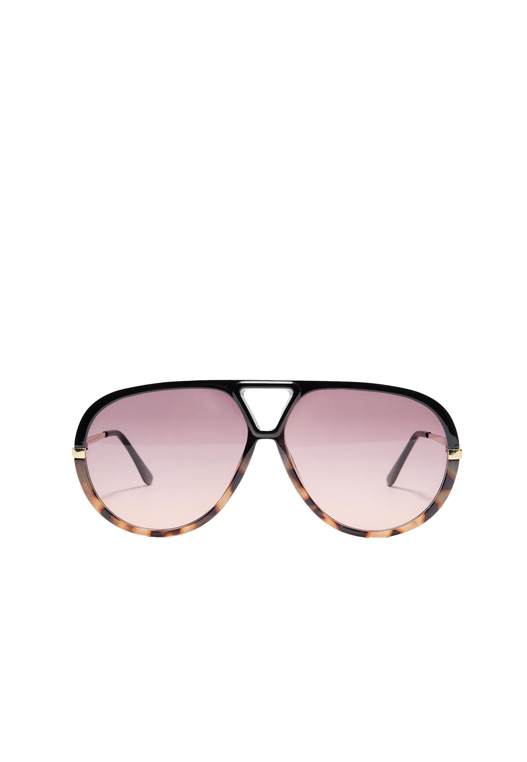 Combi aviator sunglasses — Brown