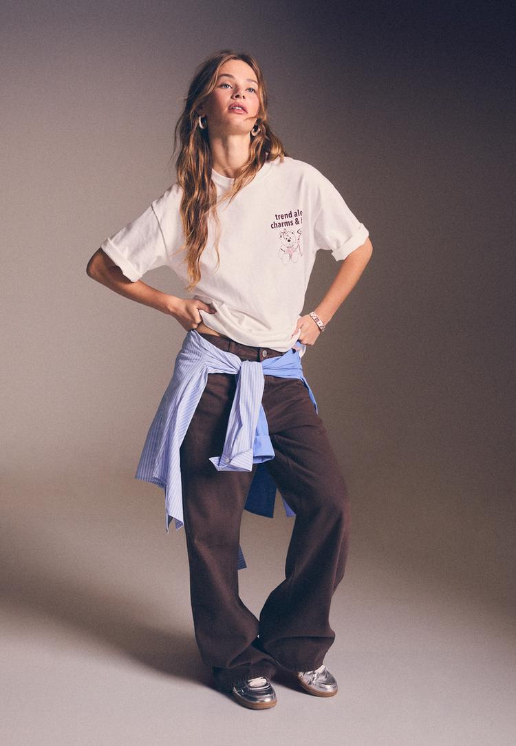 camiseta oversize heavy cotton osito