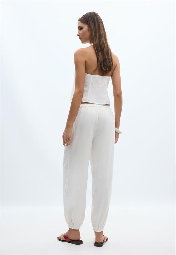qipao haltertop met knopen
