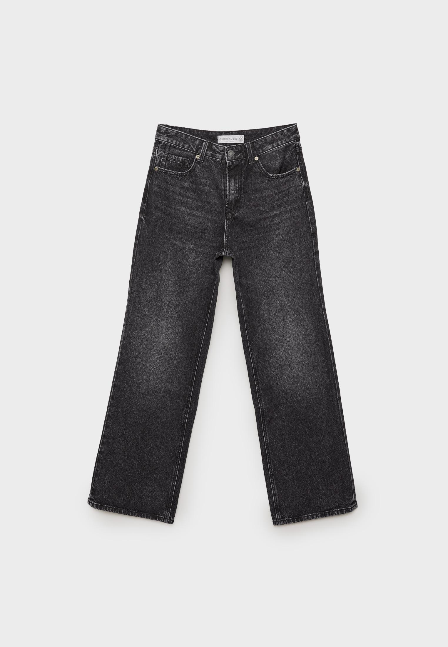 D92 straight fit geniş paça jean - Görsel 7