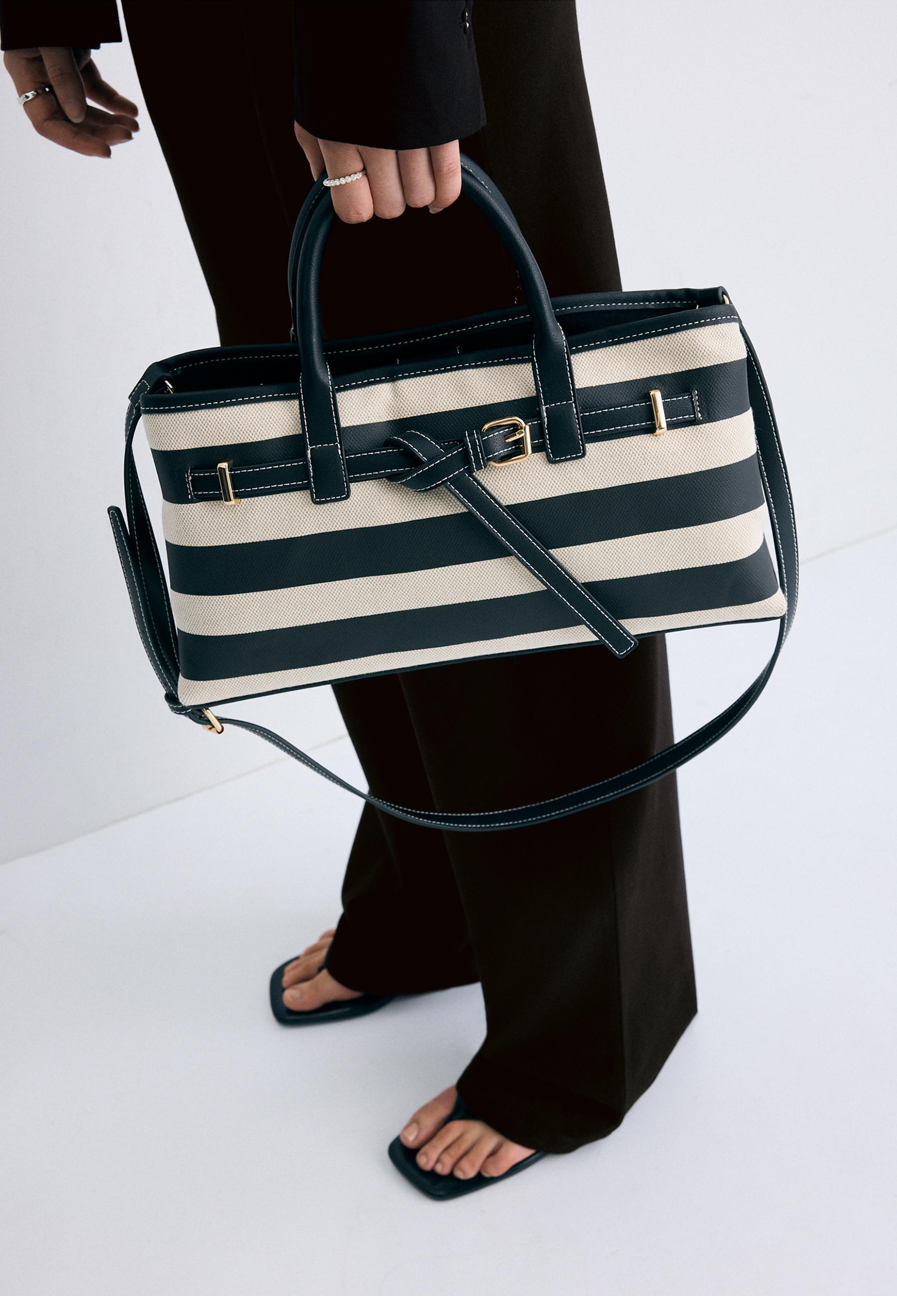 Canvas tote bag — Black