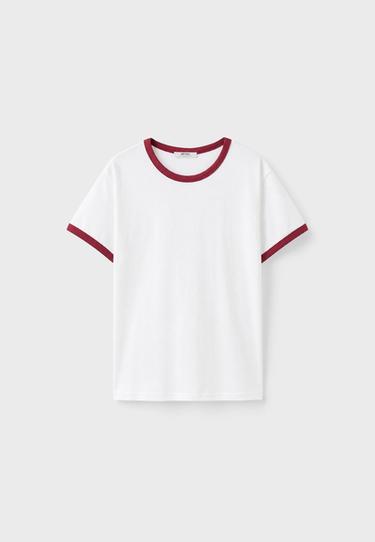 Printed T-shirt — Red 6