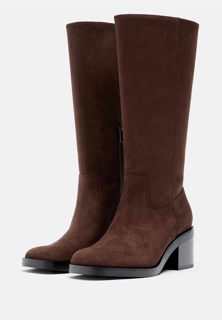 botas tacon efecto ante