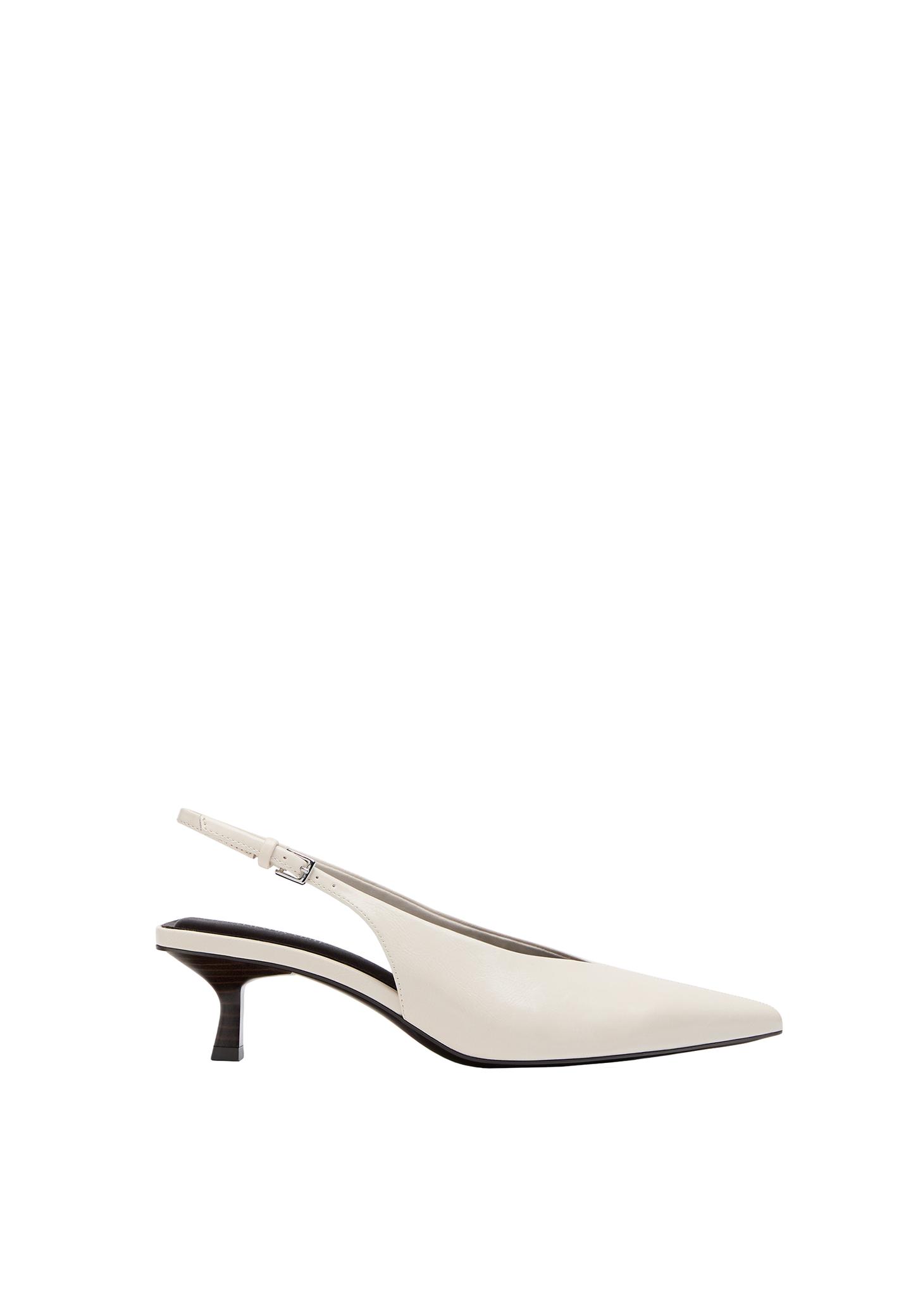 V yaka topuklu ayakkabı - Görsel 6