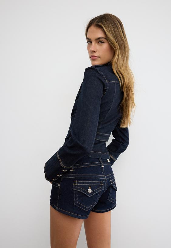 d76 mikro denim sort