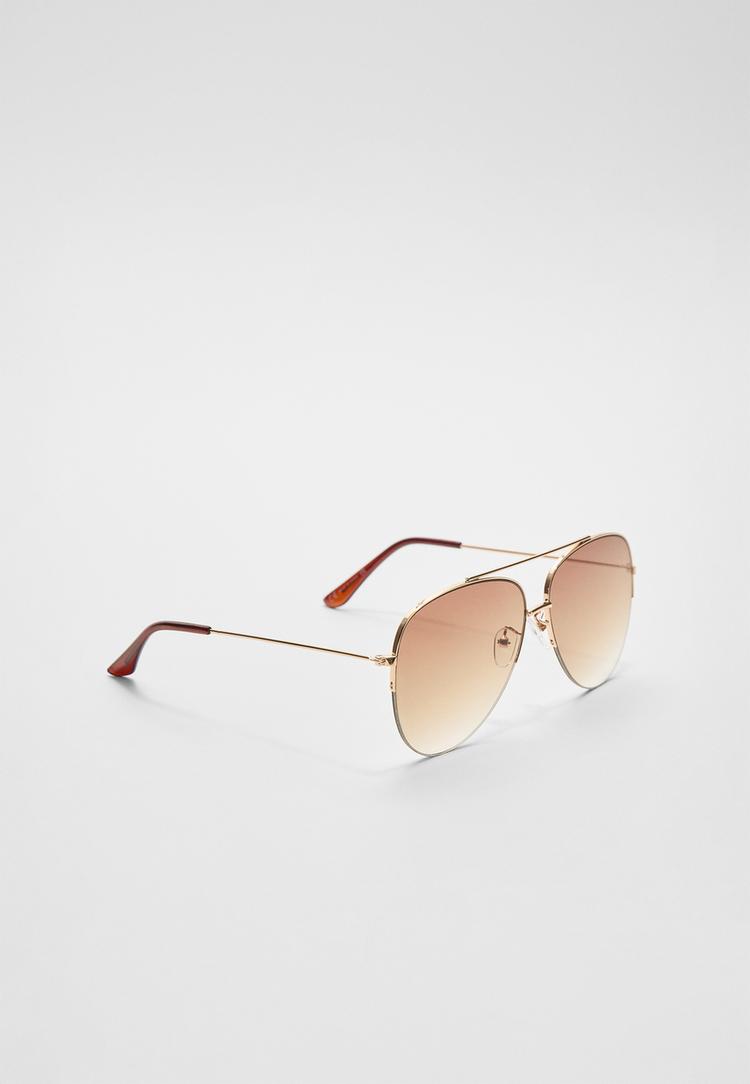 gafas de sol metalicas estilo aviador