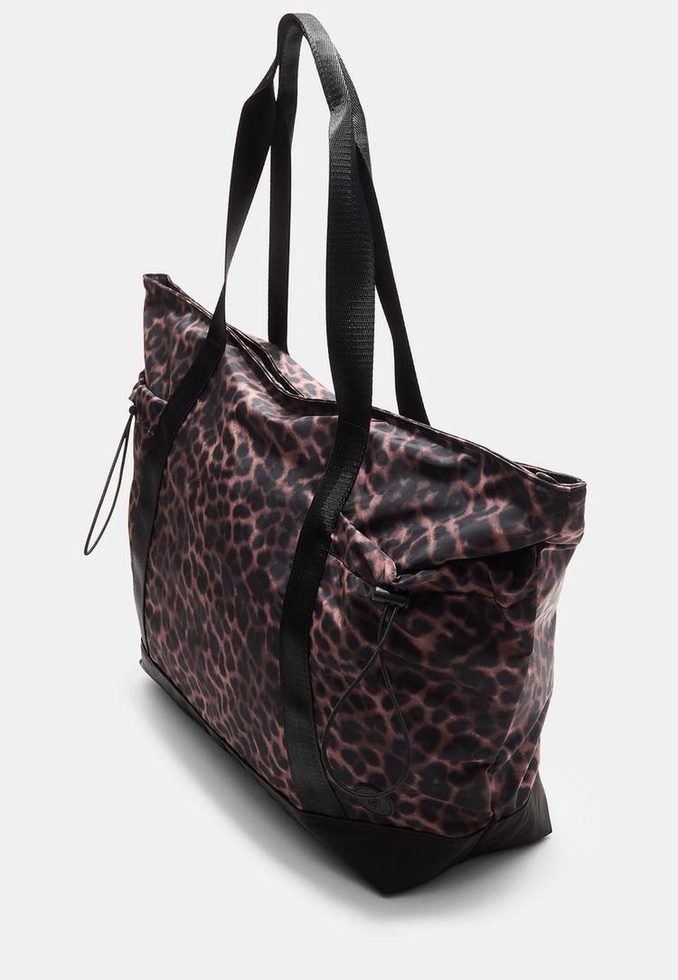 bolso shopper tejido