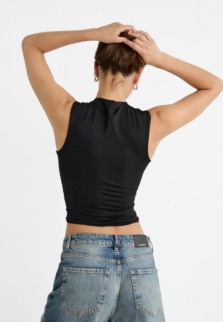camiseta frunces