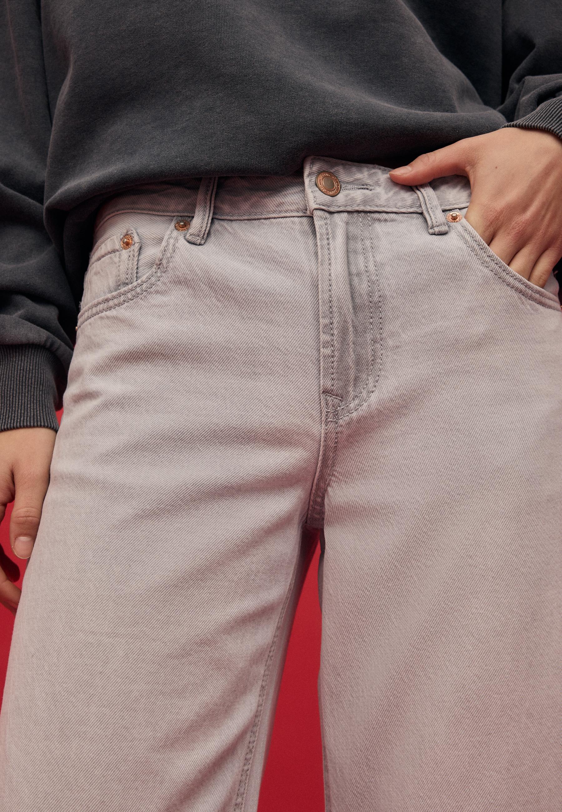 D91 Low wide-leg jeans — LIGHT GREY DENIM WASH
