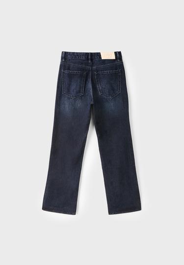 D92 Straight-wide leg jeans — LIGHT GREY DENIM WASH 8