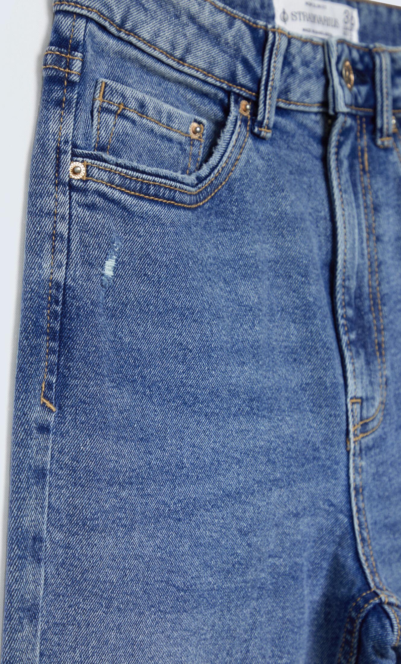 D10 mom fit dar kesim jean - Görsel 11