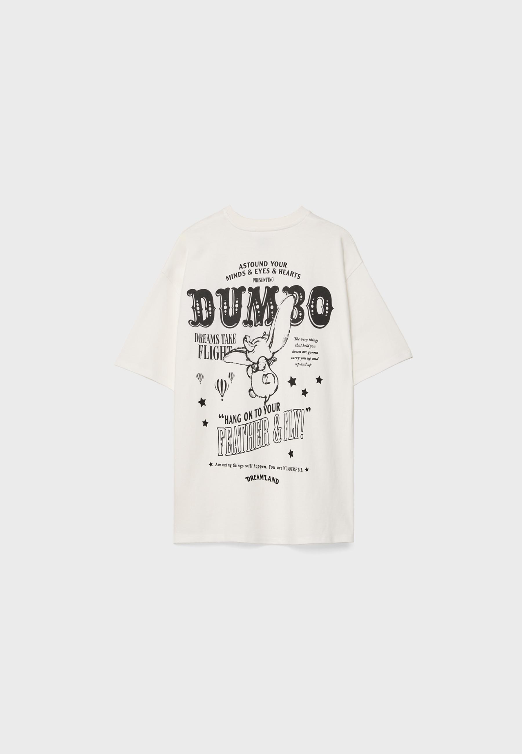 Short sleeve Dumbo T-shirt - Women's fashion | Stradivarius