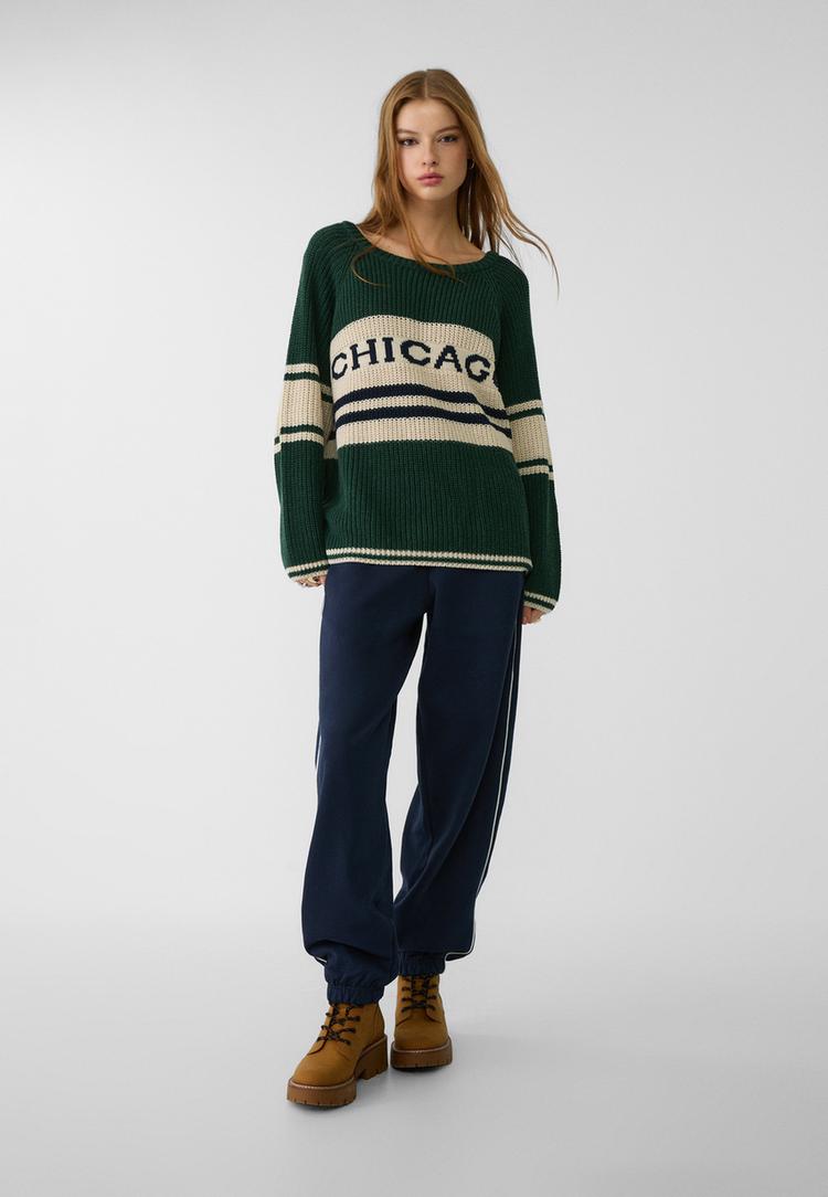 jersey oversize punto raya