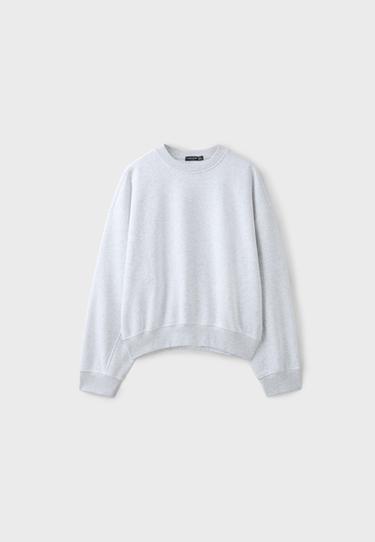 Basic sweatshirt — Grey melange 7