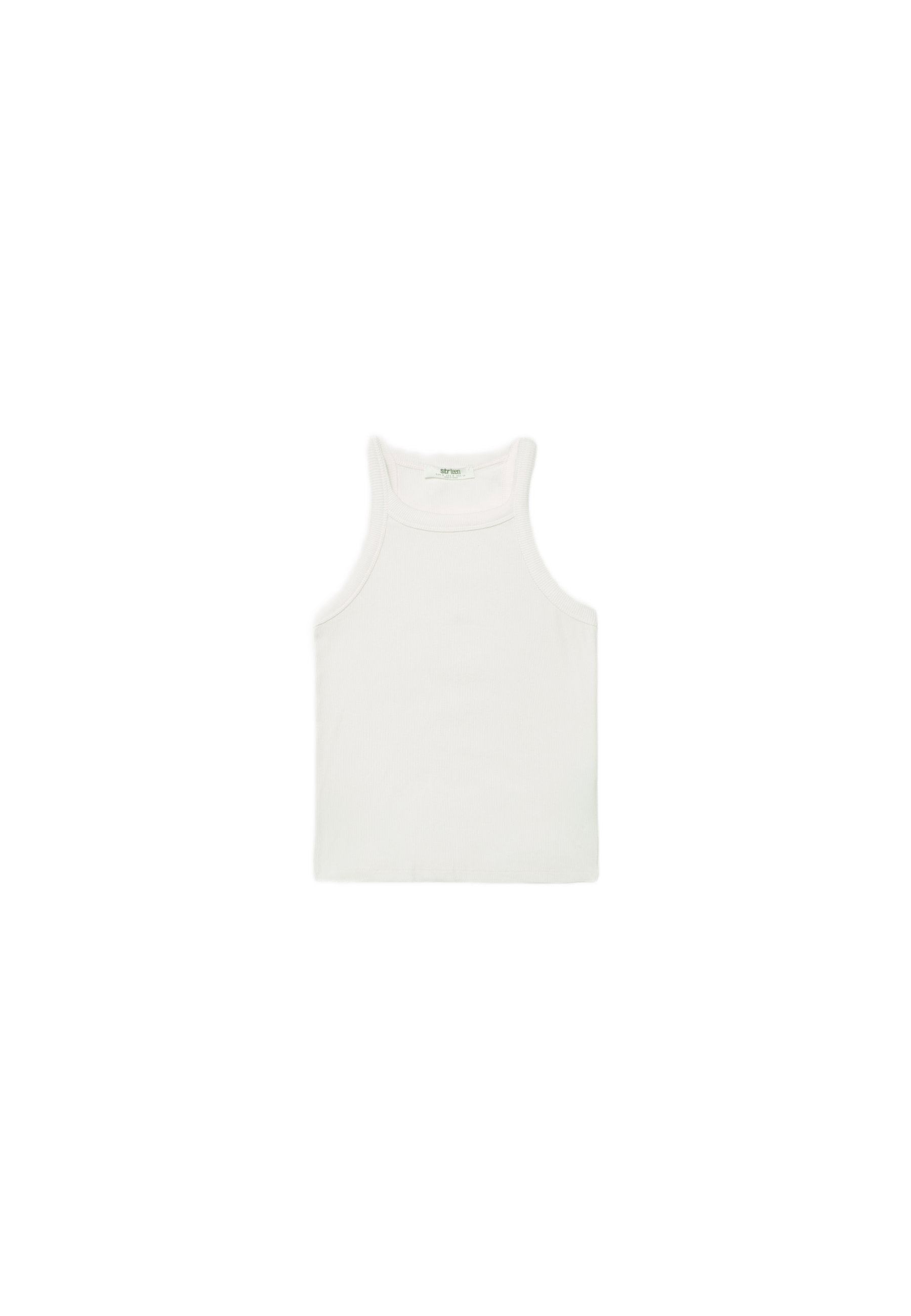 Racerback T-shirt — Ecru