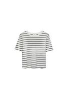 Çizgili, heavy weight, regular fit basic tişört - Görsel 17