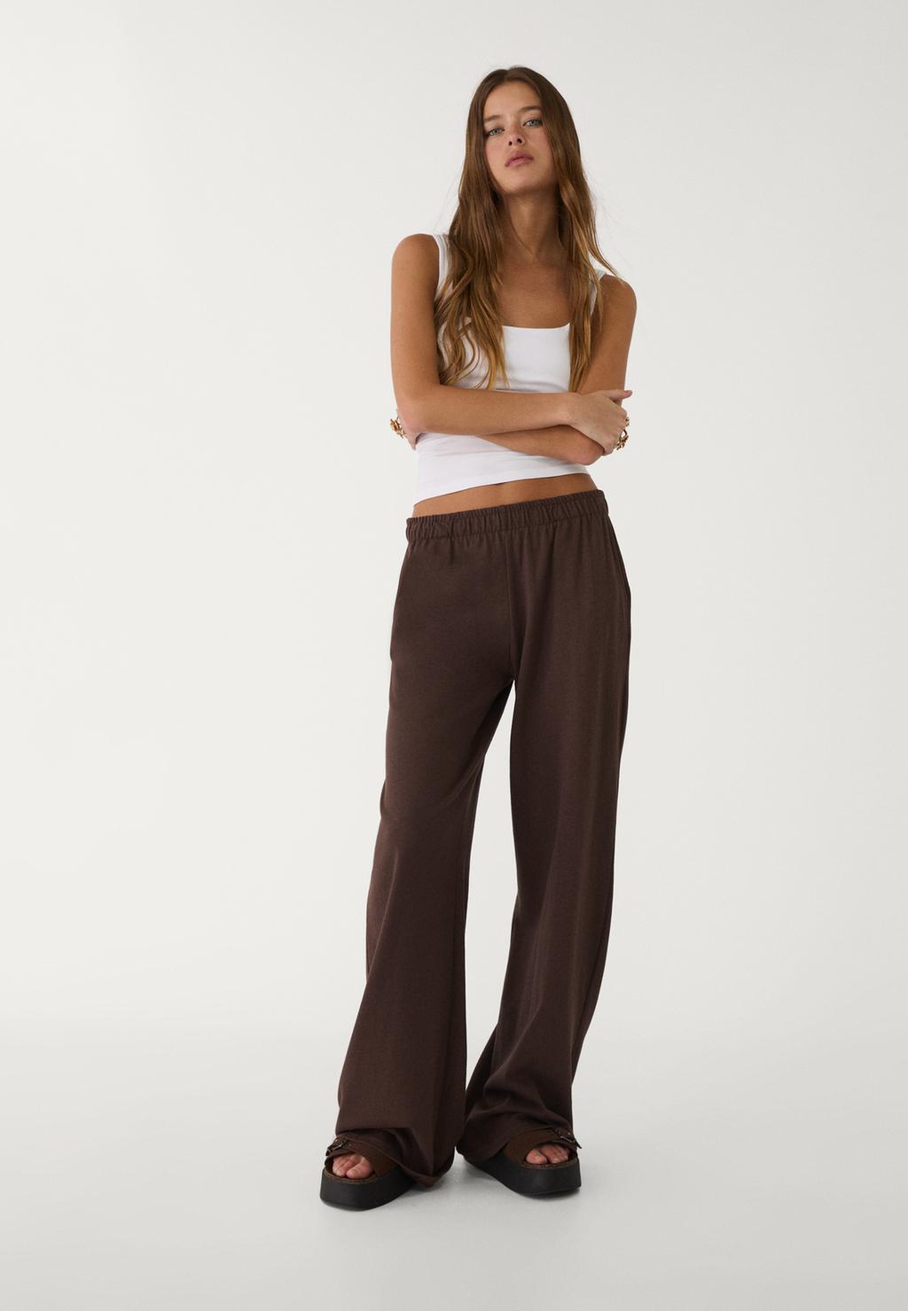 Pantalón wide leg