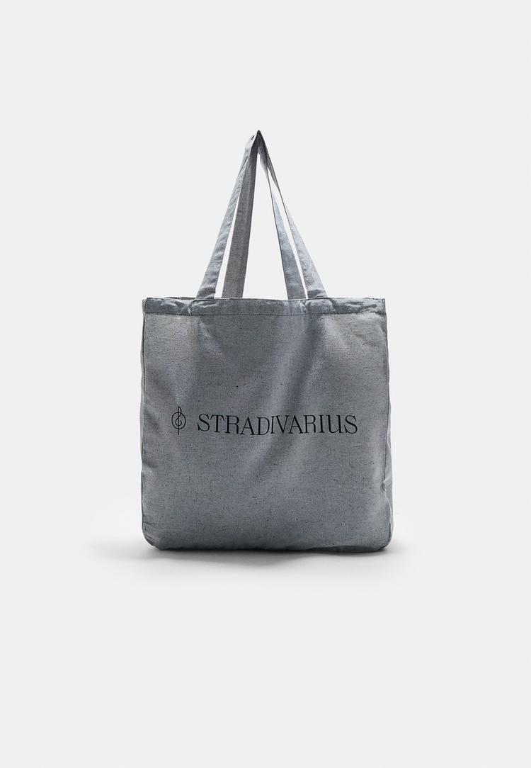 Stradivarius Stredná Nákupná Taška Grey Os