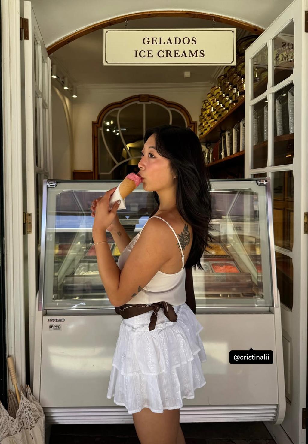 Falda pantalón volantes