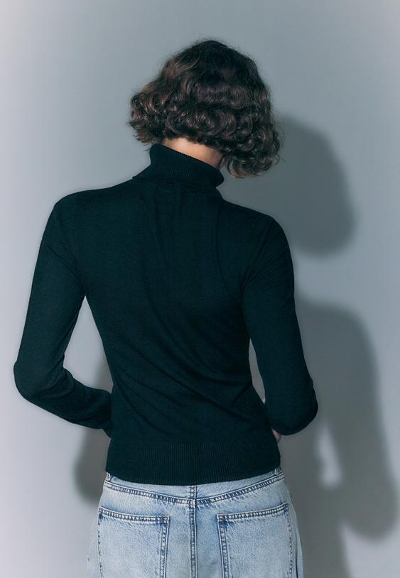 jersey basico punto cuello subido