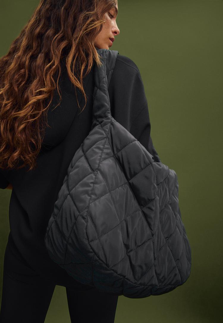 padded fabric bag