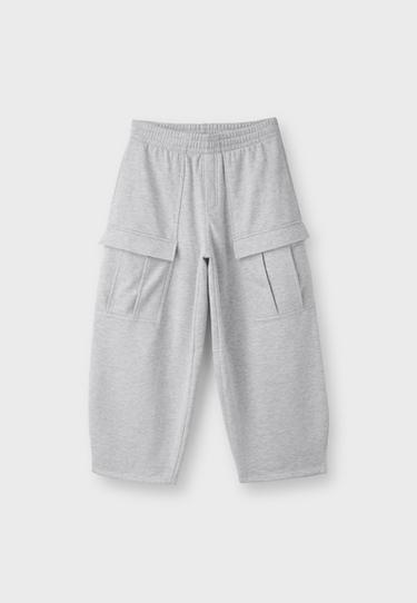 Cargo jogger trousers — Grey melange 8