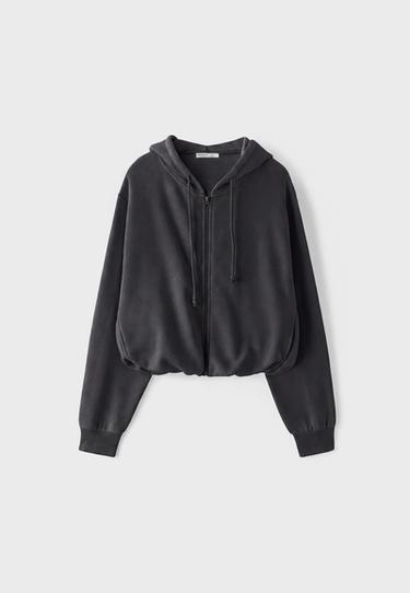 Puffed sweatshirt — Dark grey 7