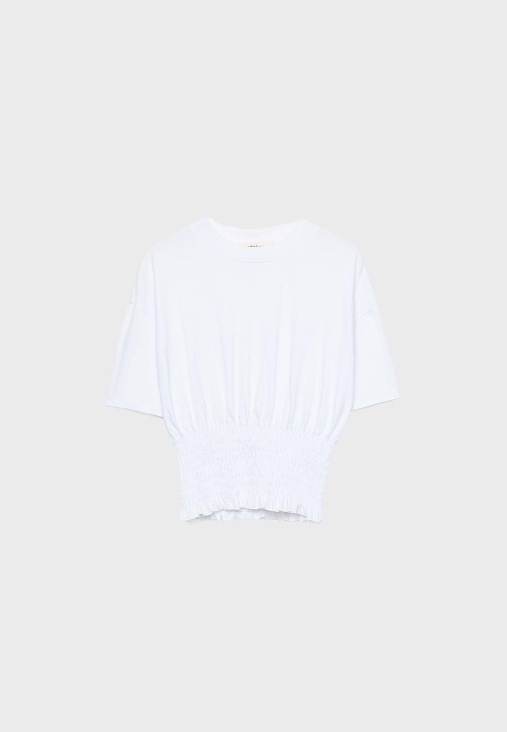 Camiseta cuerpo fruncido