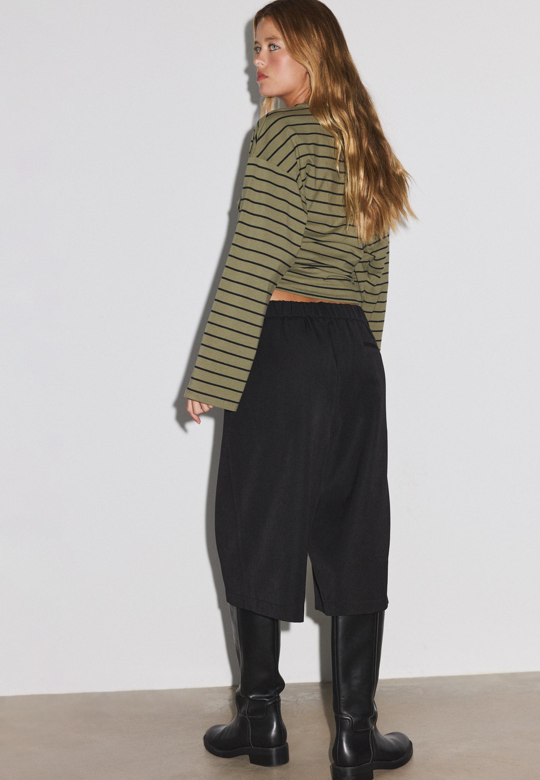 Tailored Bermuda shorts — Black