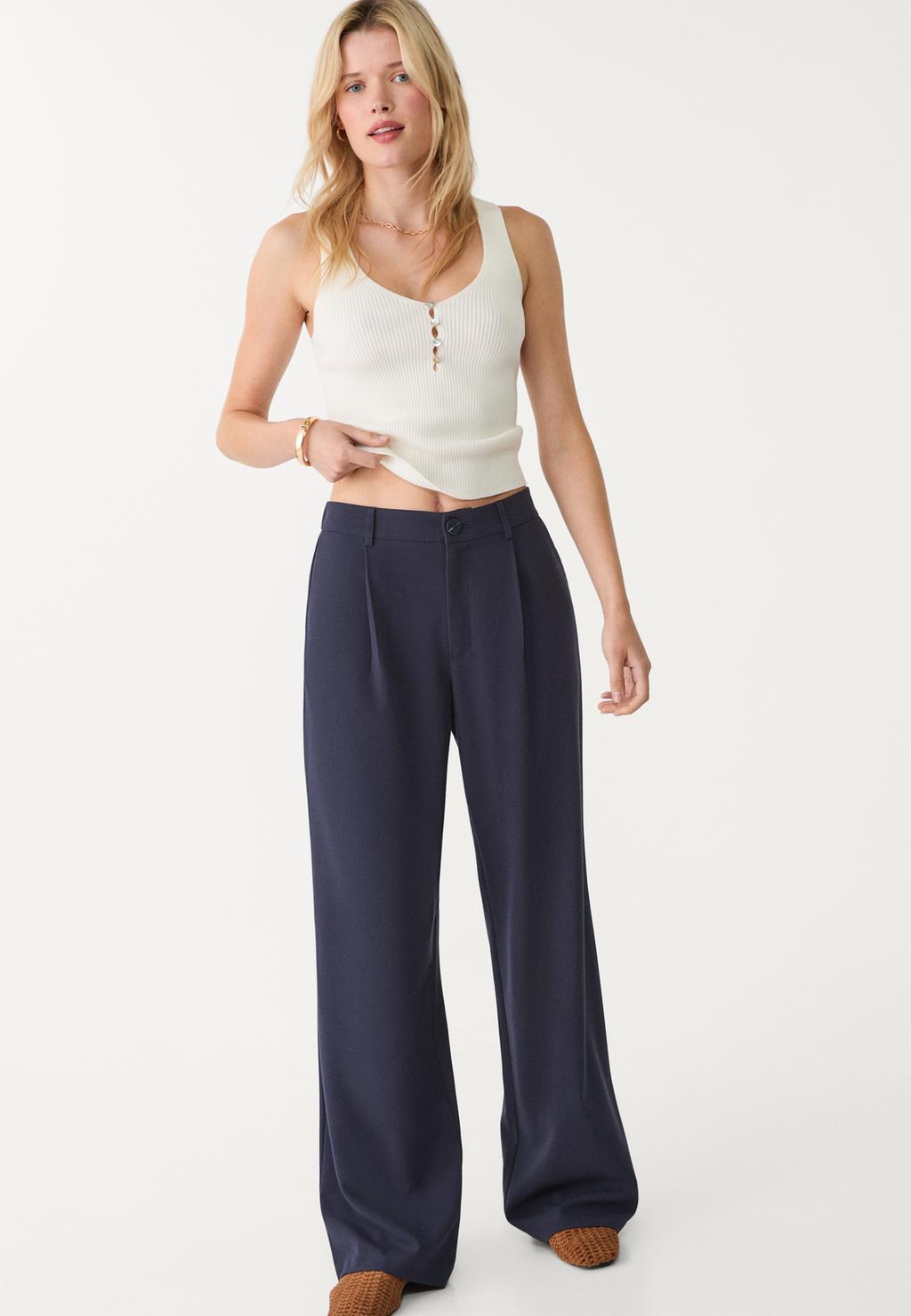 Pantaloni eleganti dritti