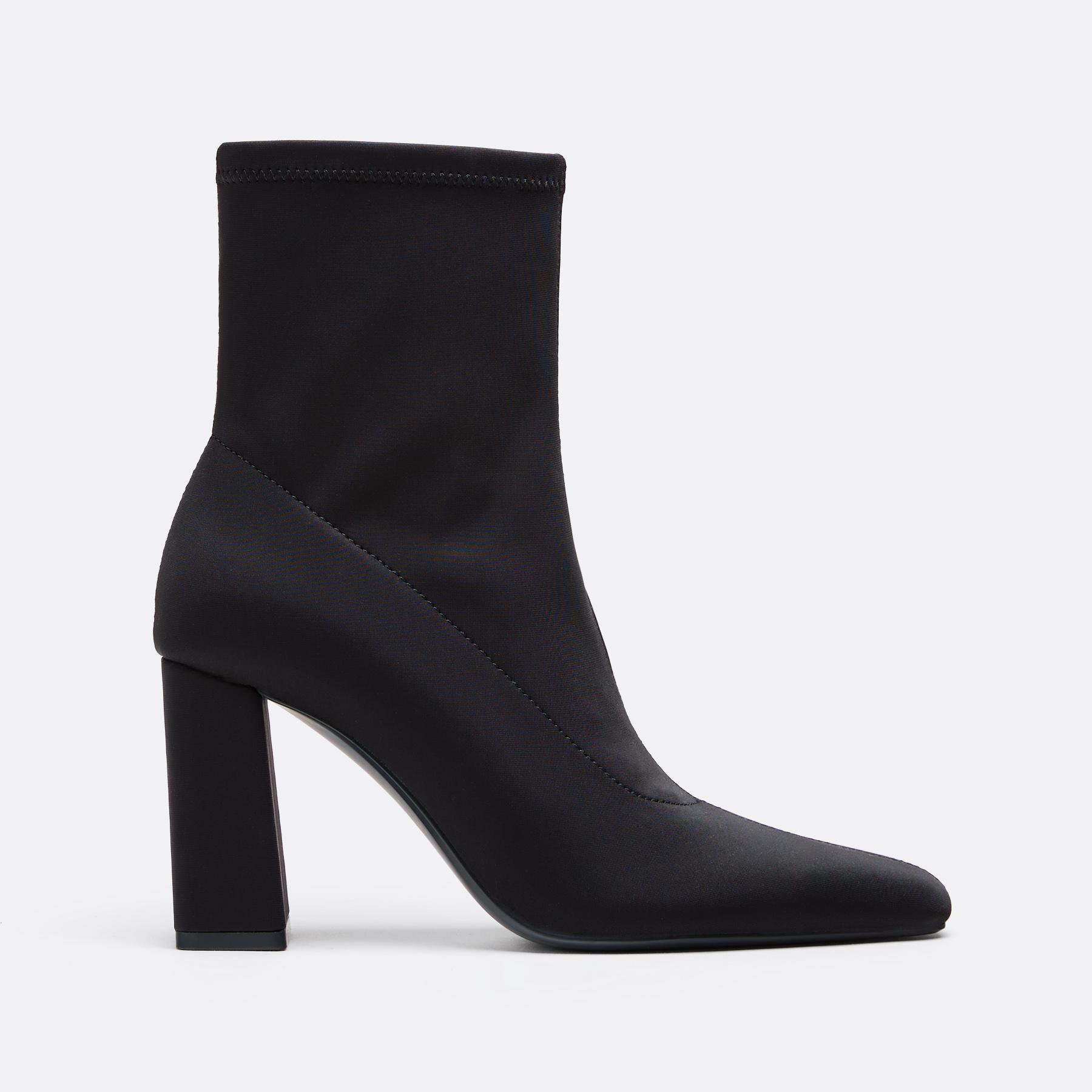 Botines tacón neopreno