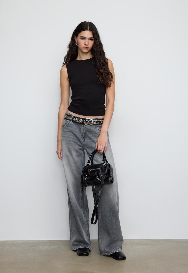 basic tshirt zonder mouwen