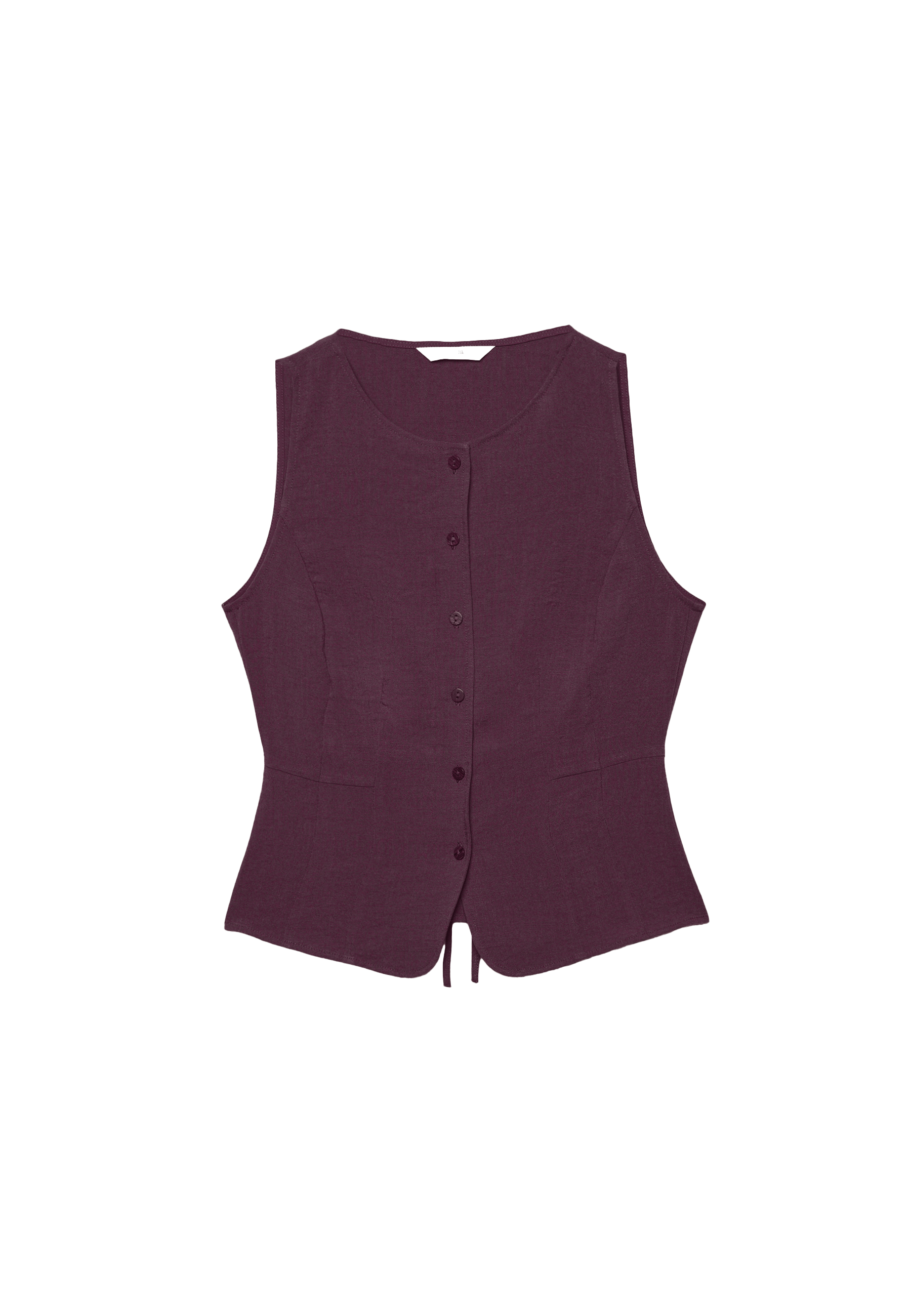 Buttoned waistcoat — Purple