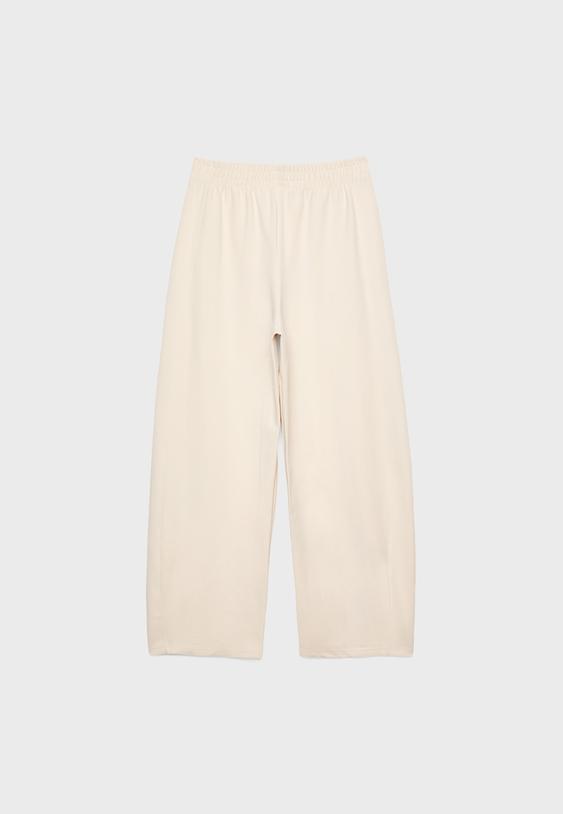 Pamuklu barrel fit pantolon_7