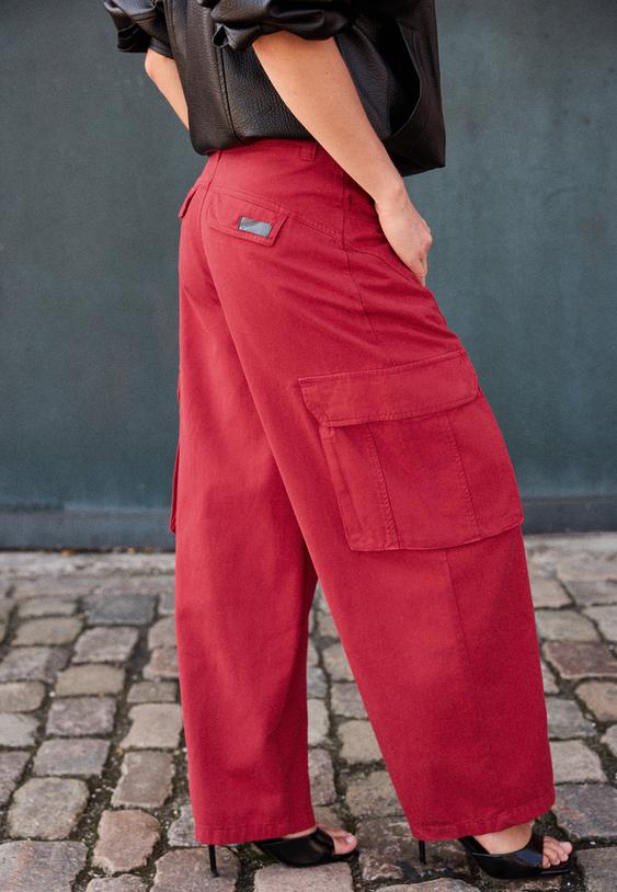 pantaloni cargo barrel