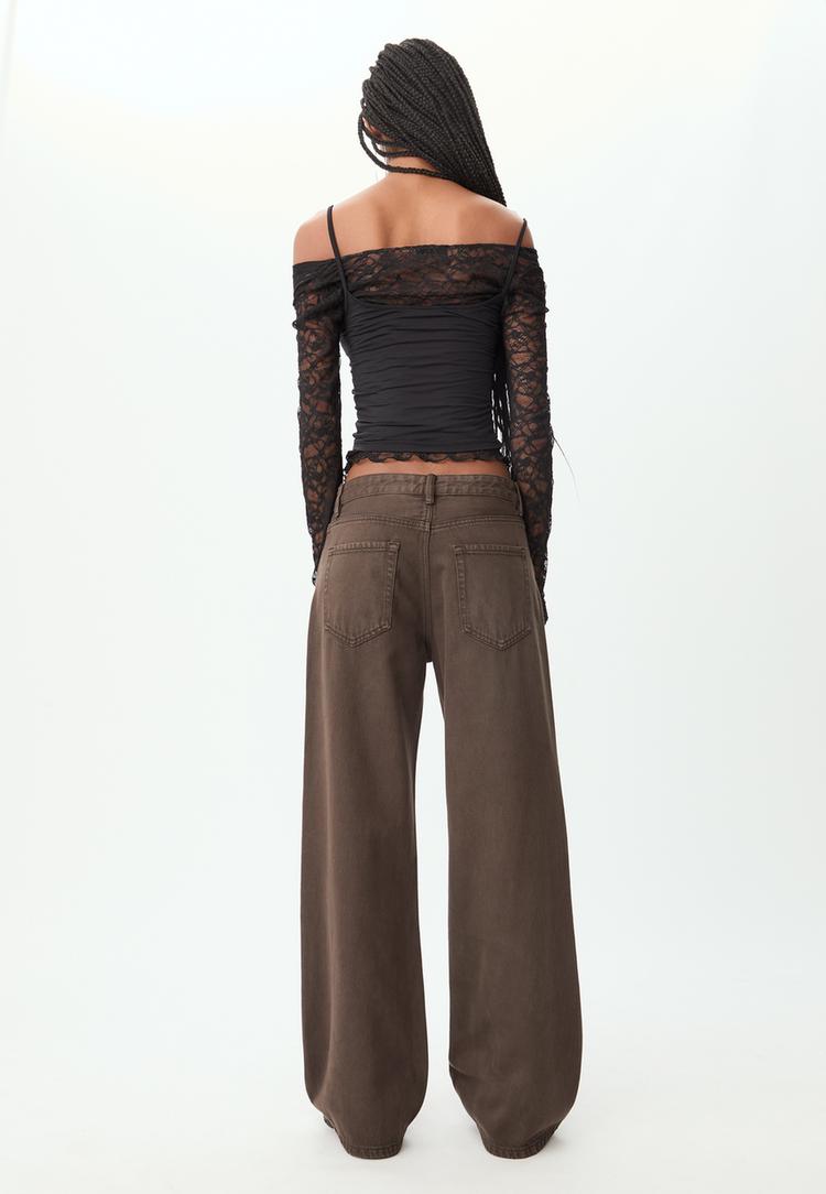 jeans wide leg