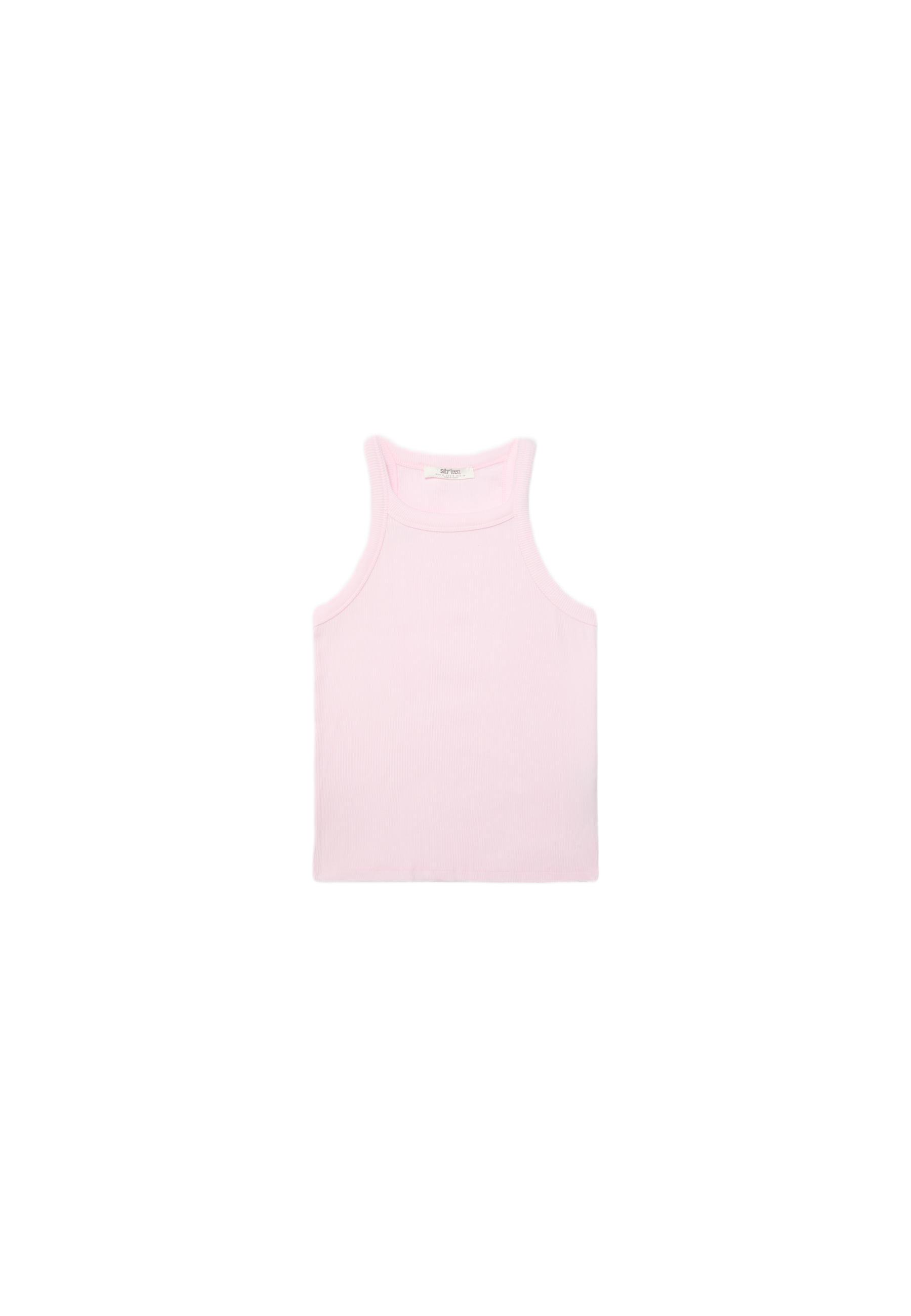 Racerback T-shirt — Pastel pink