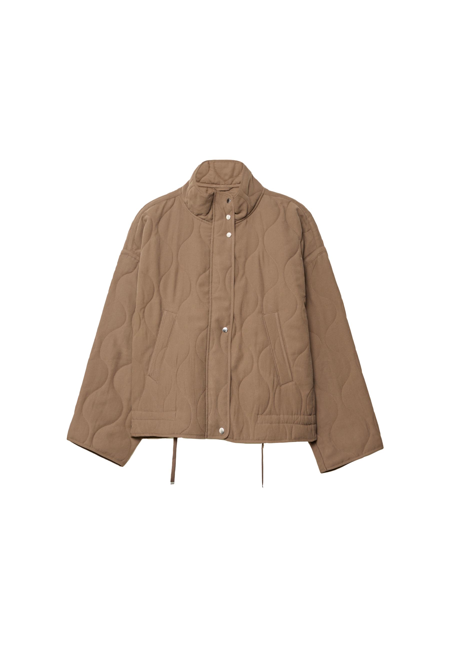 Puffer jacket — Brown